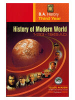 B.A. History Third Year - History Of Modern World 1453 - 1945 A.D. [ ENGLISH MEDIUM ]