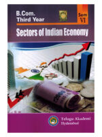 B.Com Third Year Sectors Of Indian Economy [ ENGLISH MEDIUM ]