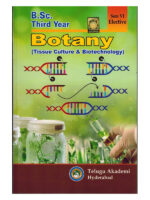 B.Sc Third Year BOTANY Elective - Tissue Culture and Biotechnology [ ENGLISH MEDIUM ]