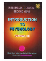 TextBook for Intermediate second Year - [ INTRODUCTION TO PSYCHOLOGY VOL-II ]