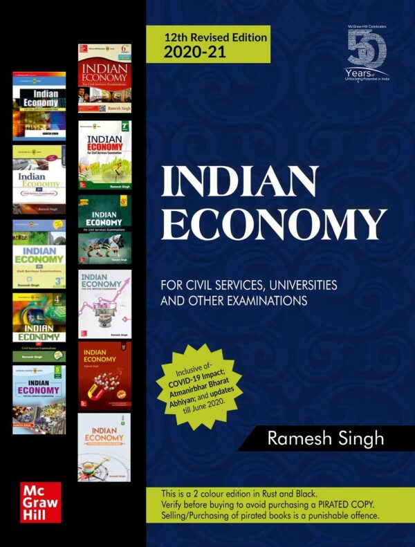 INDIAN ECONOMY 2020-21- For Civil Services, Universities and Other Examinations
