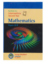 Text Book Of Intermediate Second Year Mathematics Paper-II B